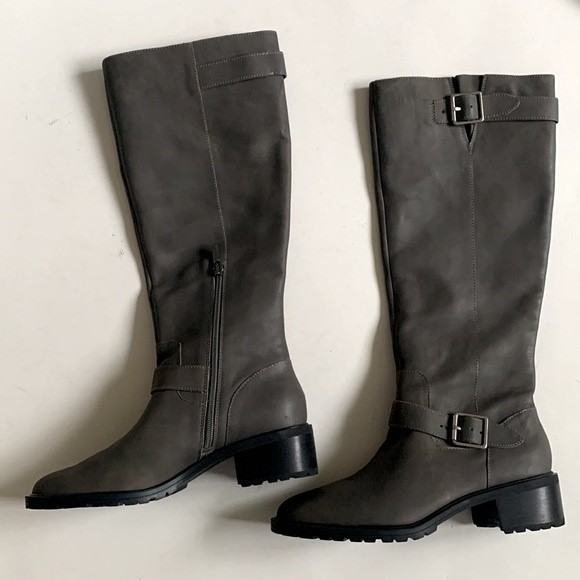 NWT Sole Society Leather Knee High Jarney Boots - Picture 3 of 8